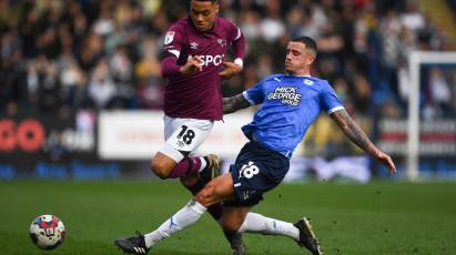 Match Action: Peterborough United 2-0 Derby County