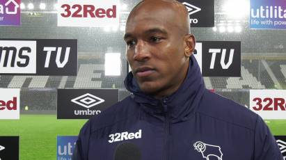 Wisdom Pleased To Be Back On The Pride Park Pitch