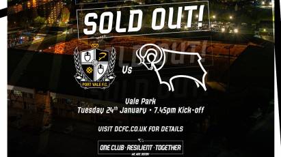 Port Vale Away Tickets Sold Out