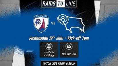 RamsTV Live Pre-Season Stream: Chesterfield (A)