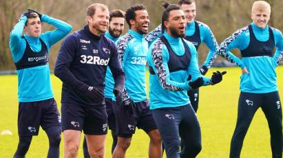 Derby Squad Prepare For Coventry Encounter