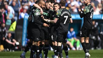 Match Action: Bristol Rovers 1-1 Derby County