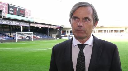 Cocu Reviews Luton Town Defeat